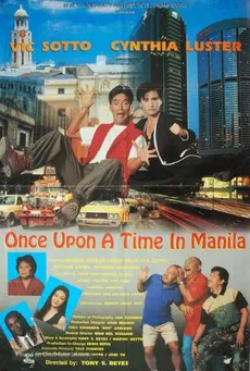 Once Upon A Time In Manila poster background