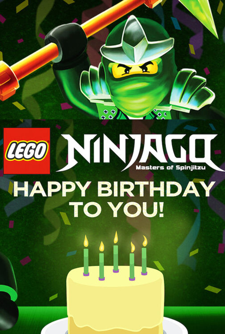 LEGO Ninjago: Happy Birthday to You! poster background
