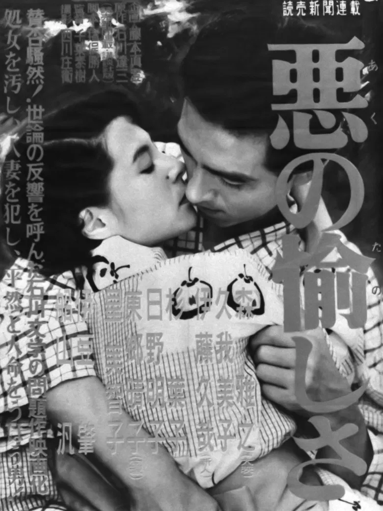 Aku no tanoshisa poster background