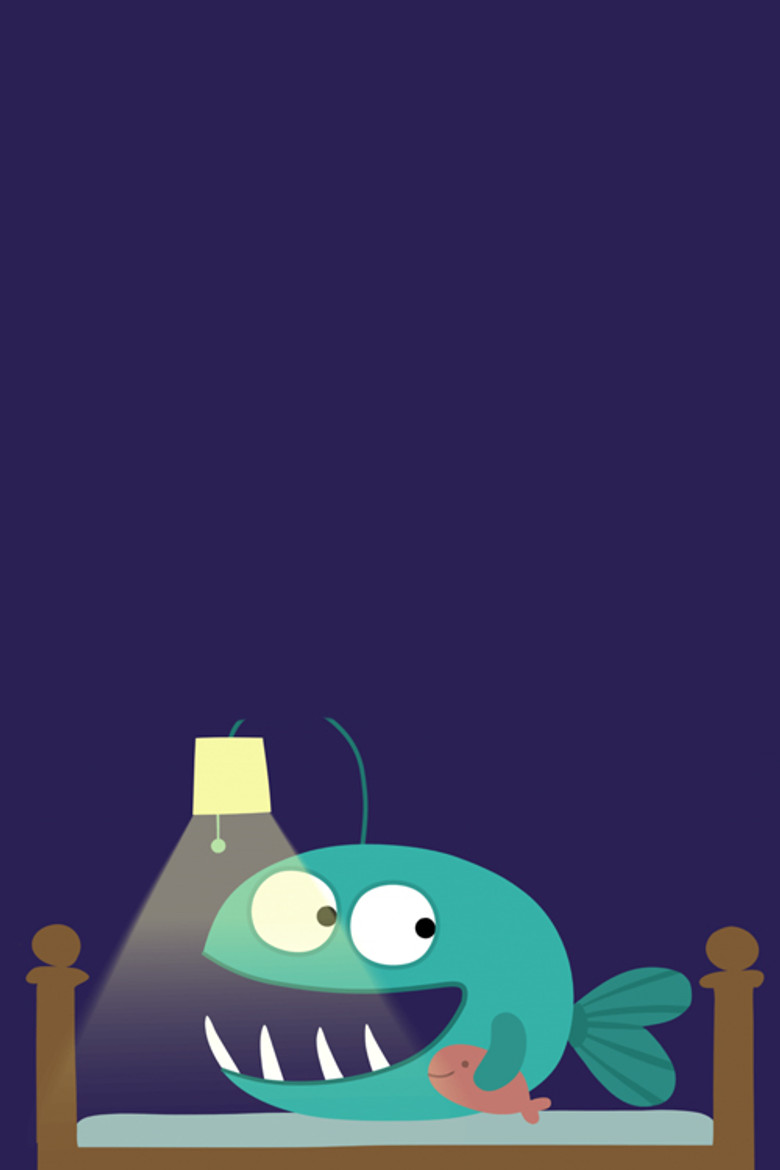 Anglerfish poster background