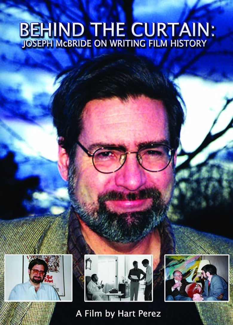 Behind the Curtain: Joseph McBride on Writing Film History poster background