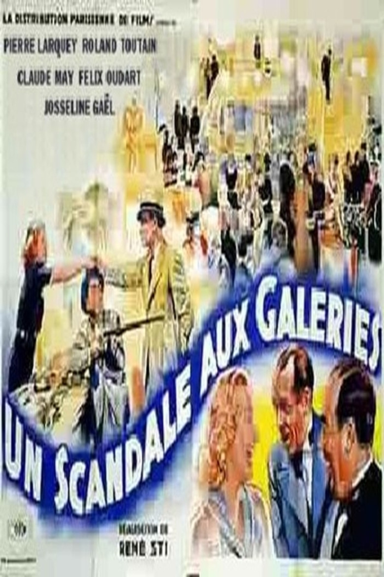 Un scandale aux Galeries poster background
