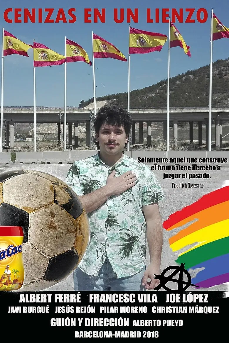 Cenizas en un Lienzo poster background