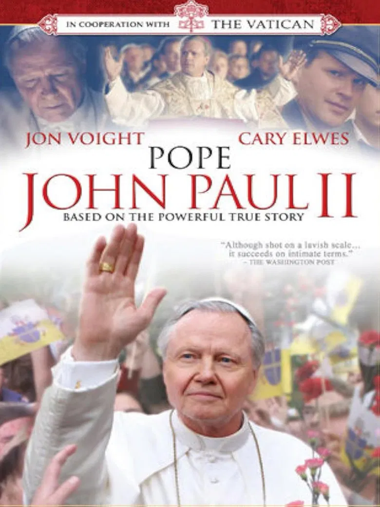 Pope John Paul II poster background