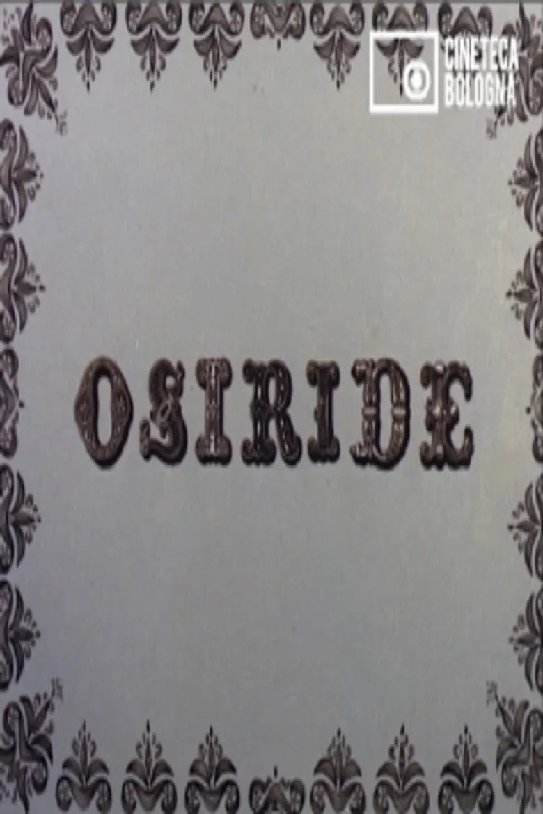 Marcello Baldi's "Osiride" poster background