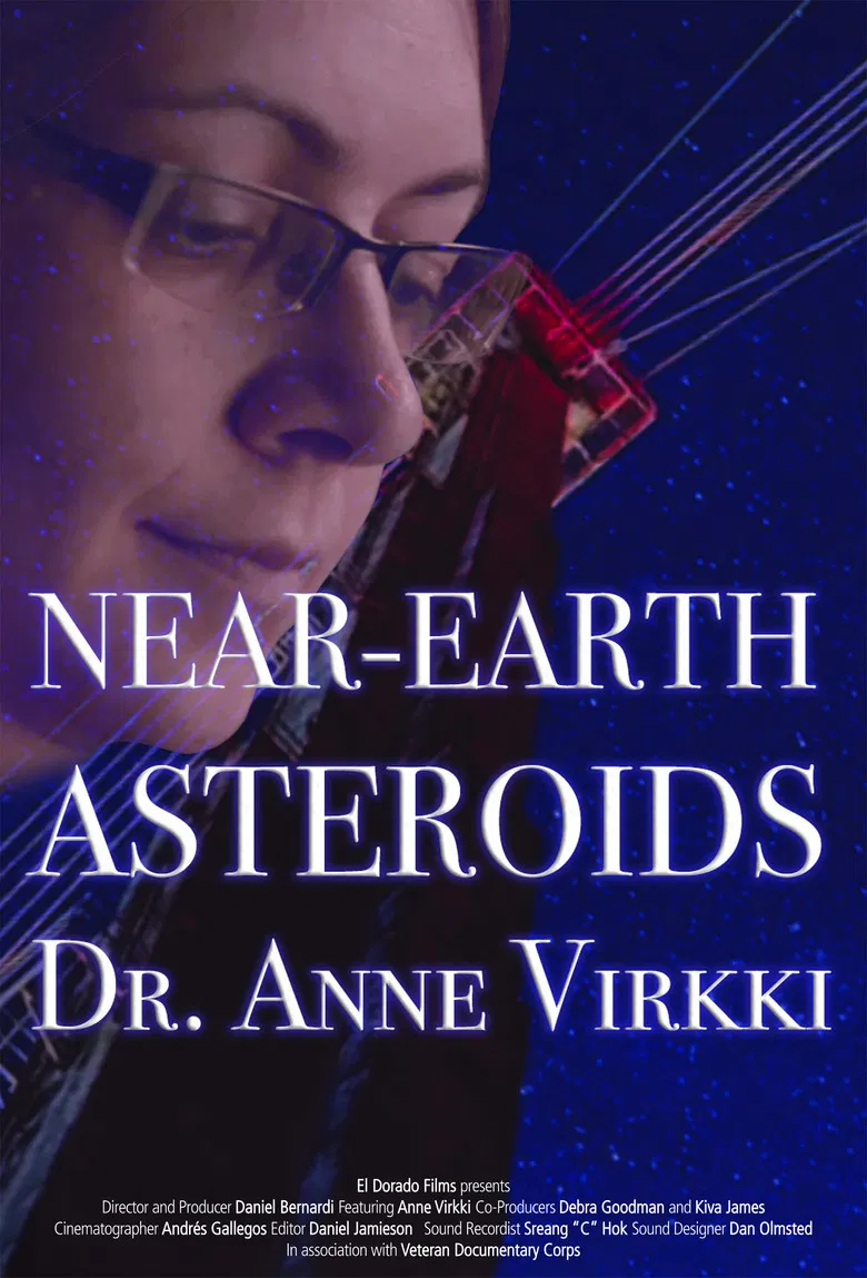 Near Earth Asteroids: Dr. Anne Virkki poster background