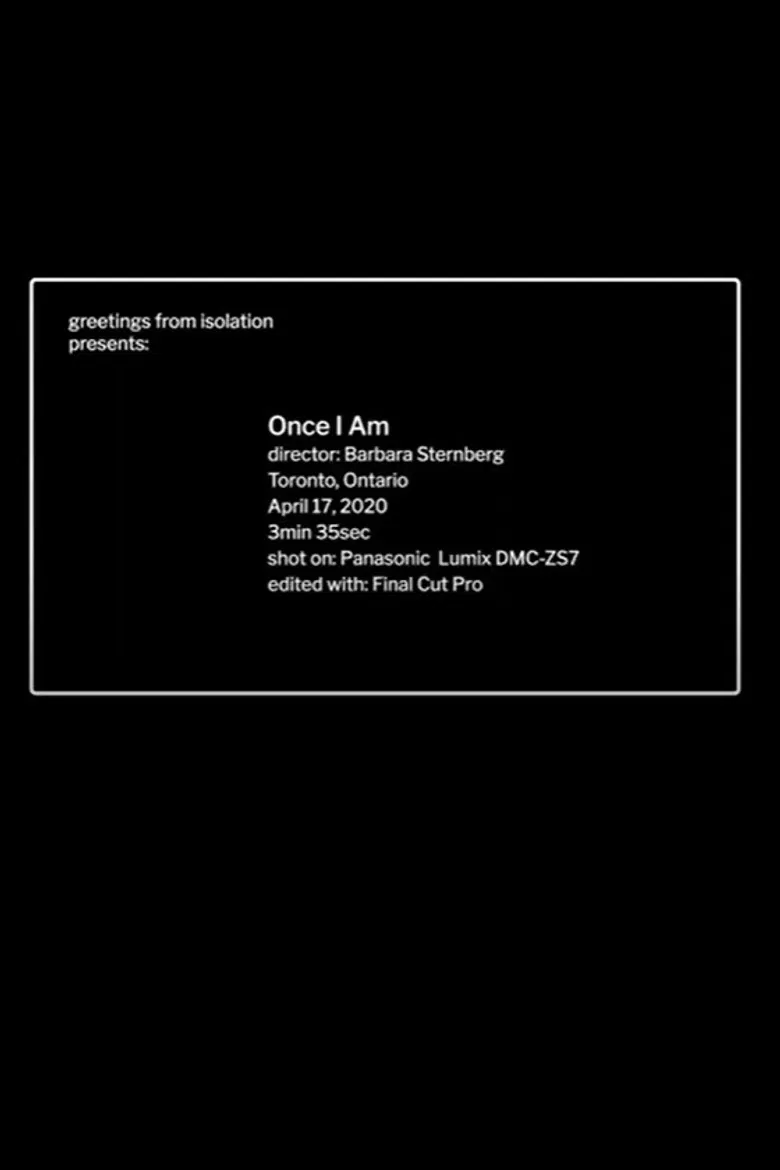 Once I Am poster background