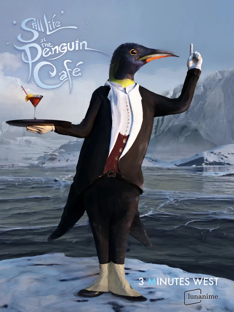 'Still Life' at the Penguin Café poster background