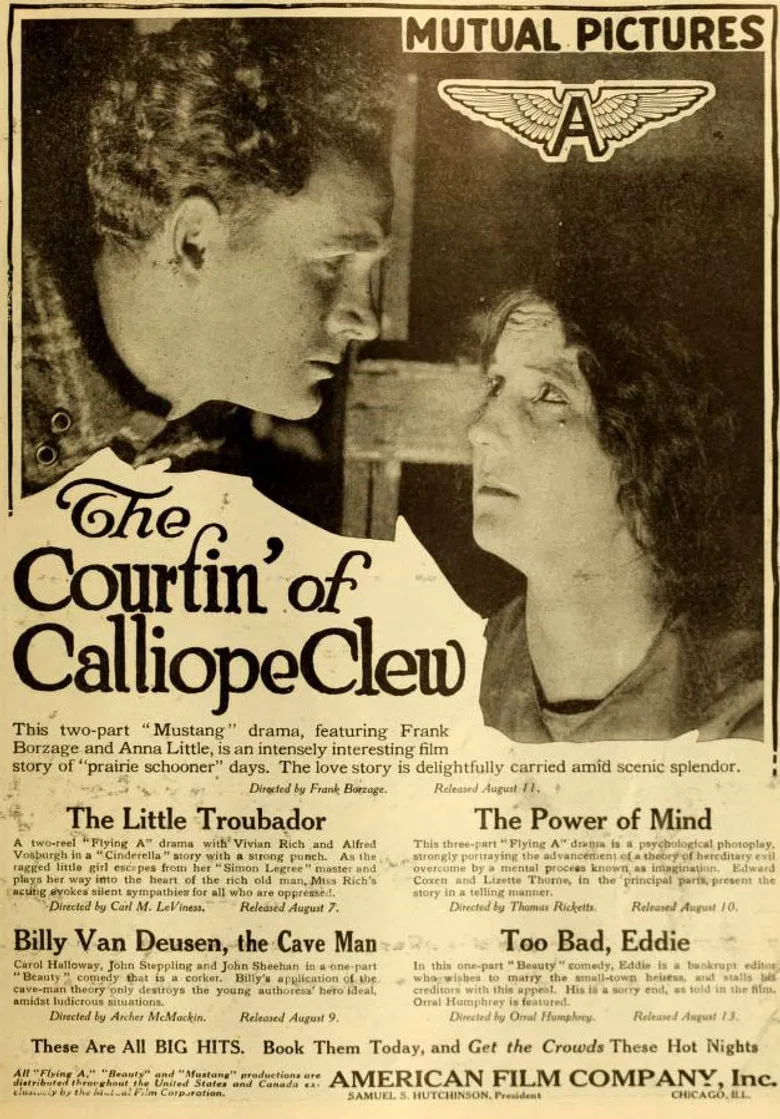 The Courtin' of Calliope Clew poster background