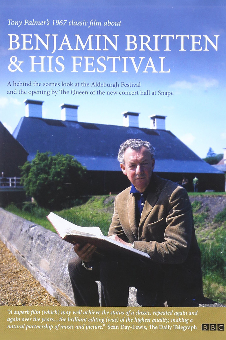 Benjamin Britten and His Festival poster background