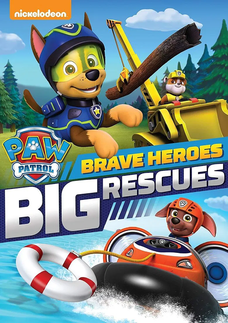 PAW Patrol: Brave Heroes, Big Rescues poster background