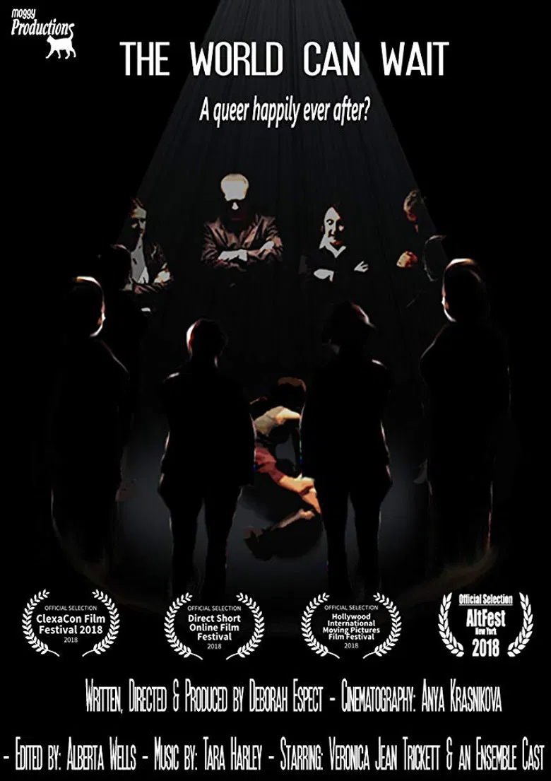 The World Can Wait poster background