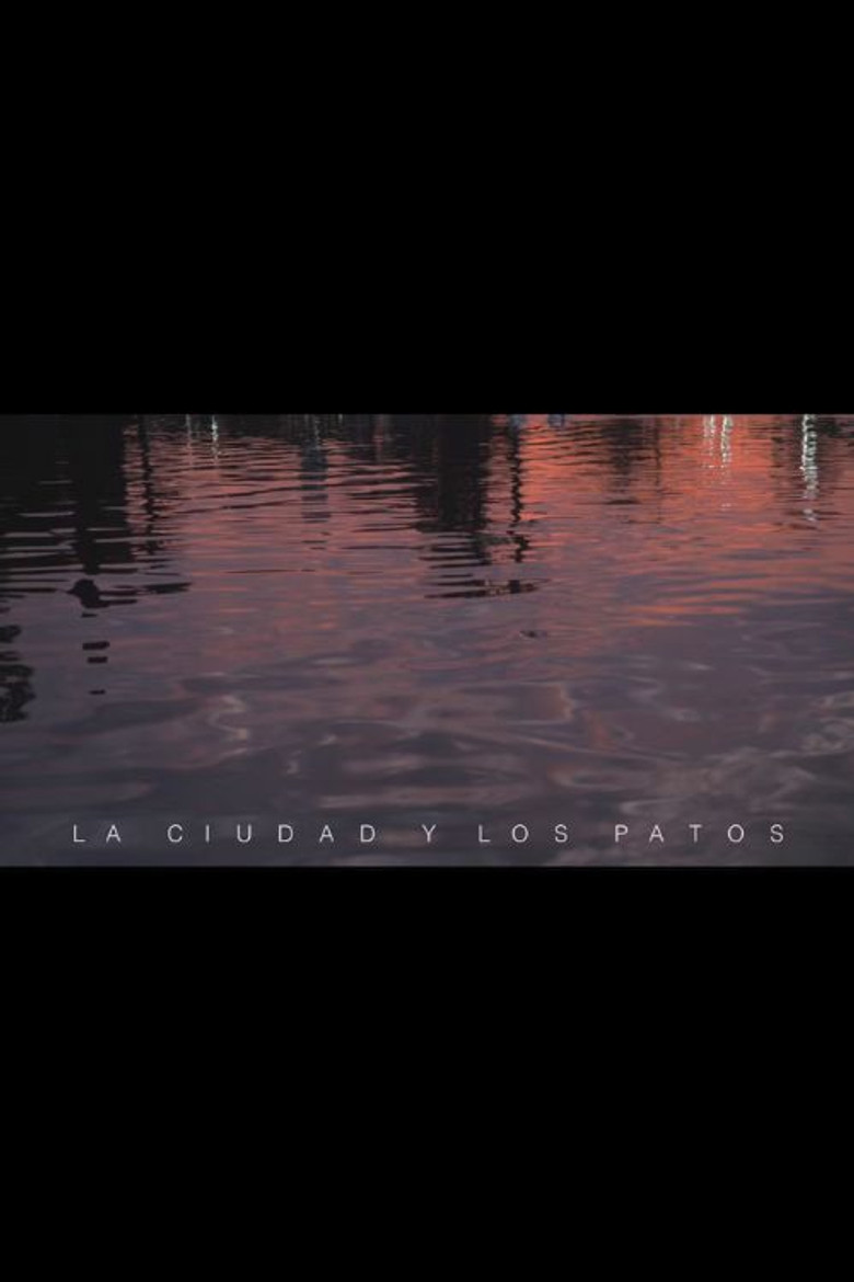 La ciudad y los patos poster background