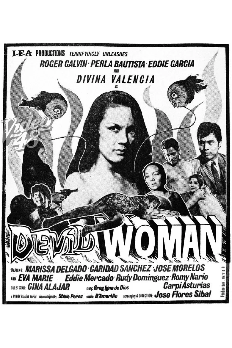 Devil Woman poster background