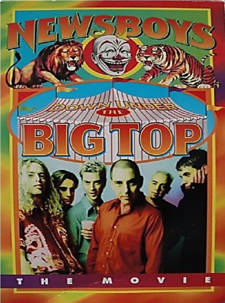 Down Under the Big Top poster background