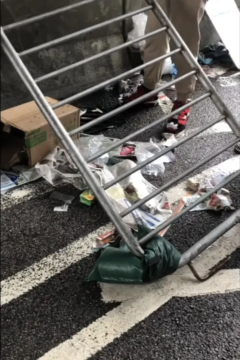 Never Rest/Unrest poster background