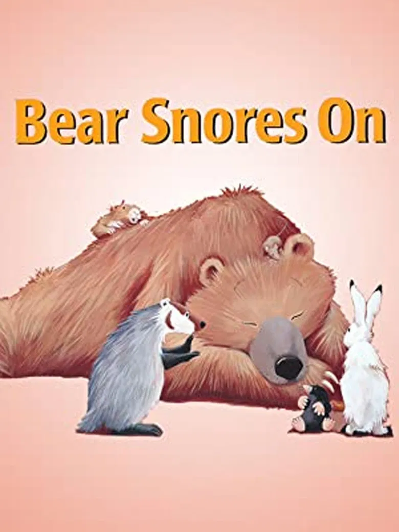 Bear Snores On poster background