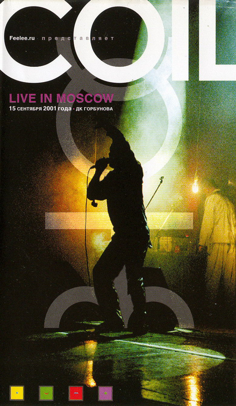 Coil: Live in Moscow 2001 poster background