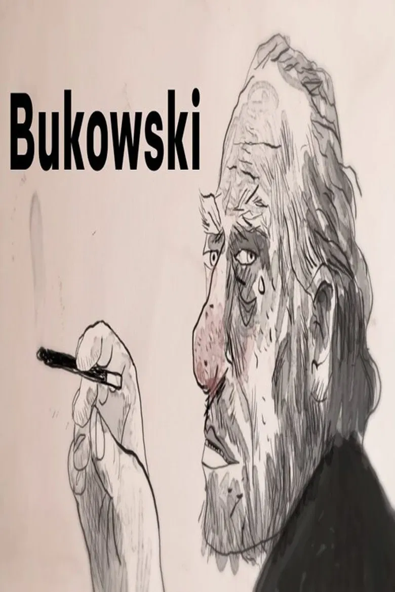 Charles Bukowski's Crappy Life poster background
