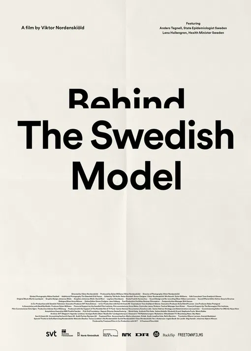 Behind the Swedish Model poster background