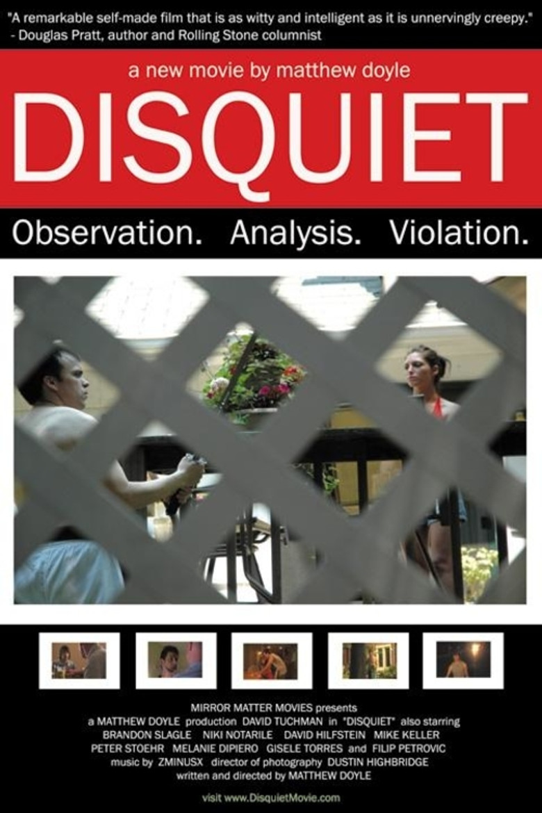 Disquiet poster background