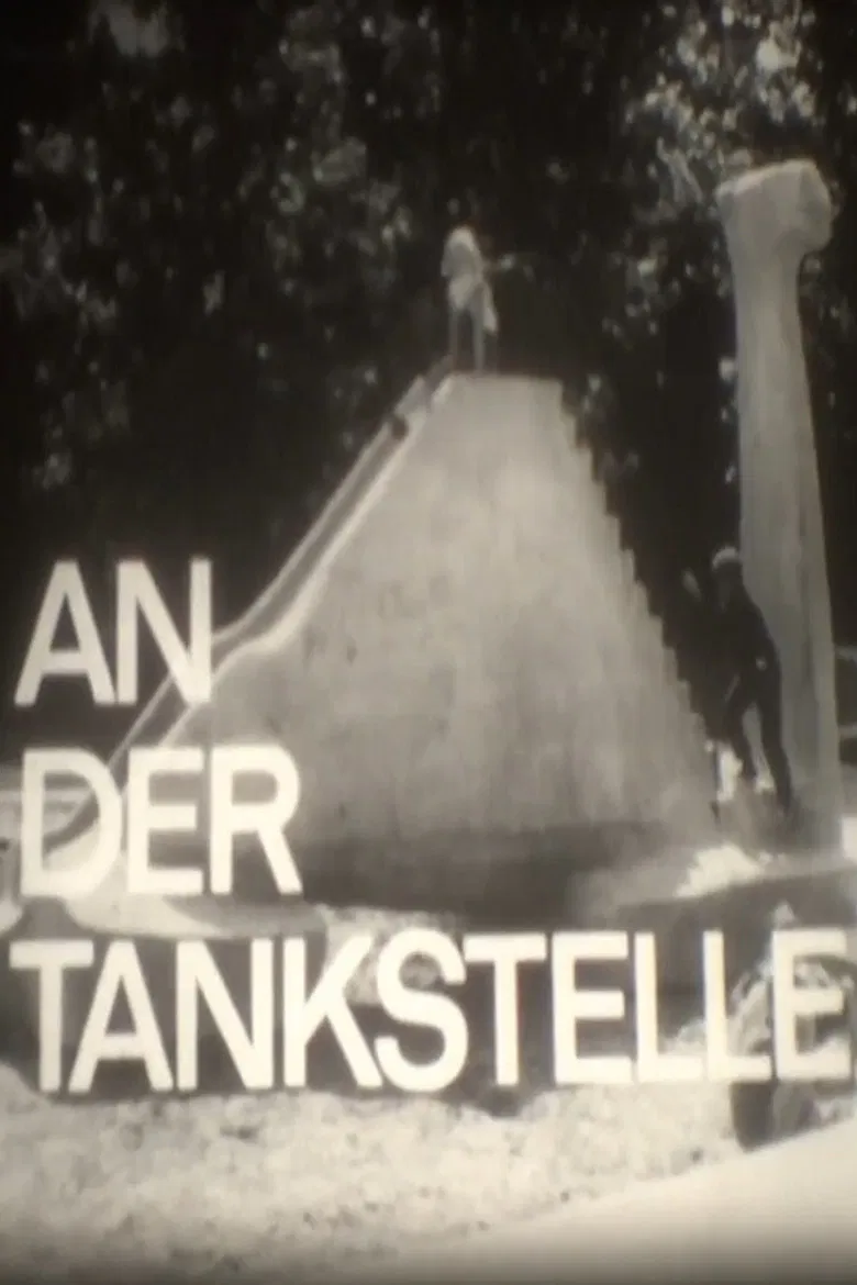 An der Tankstelle poster background
