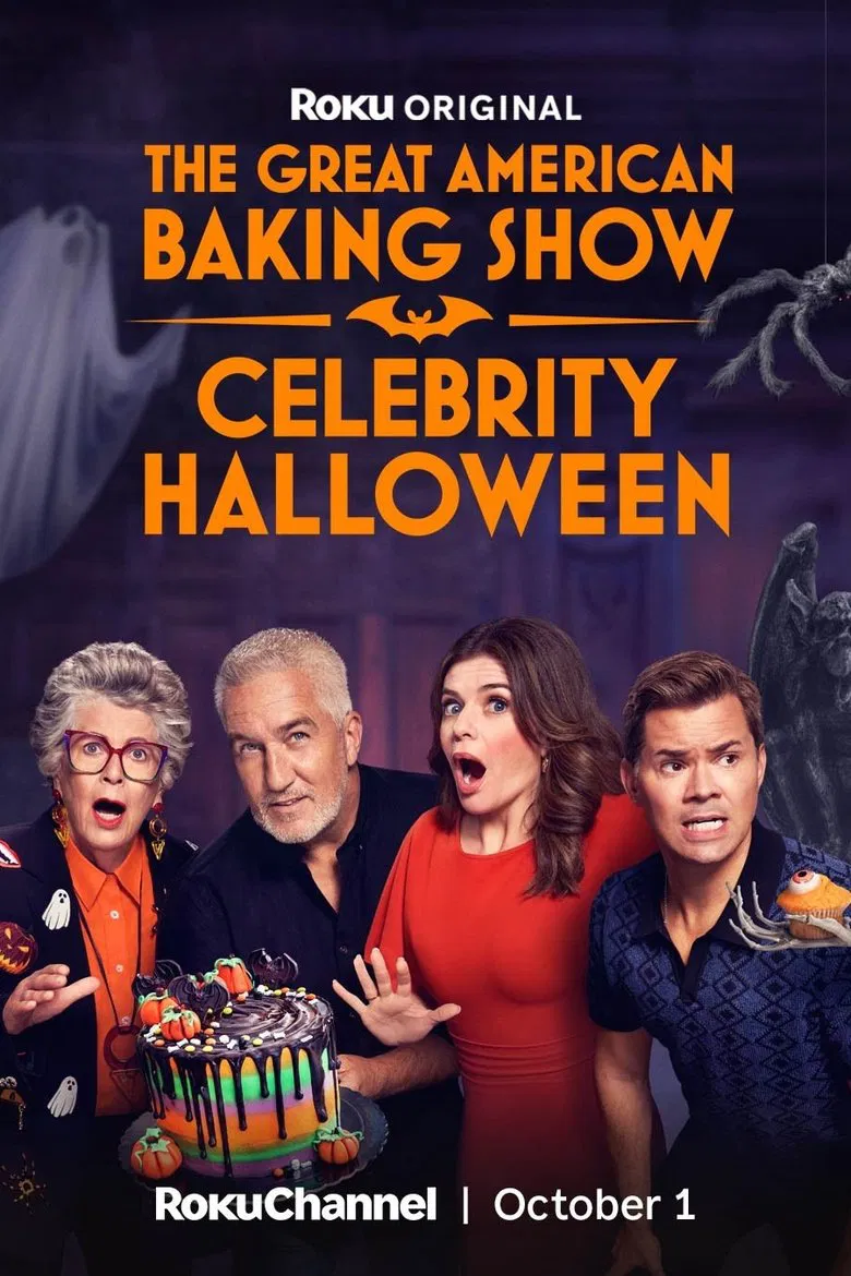 The Great American Baking Show: Celebrity Halloween poster background