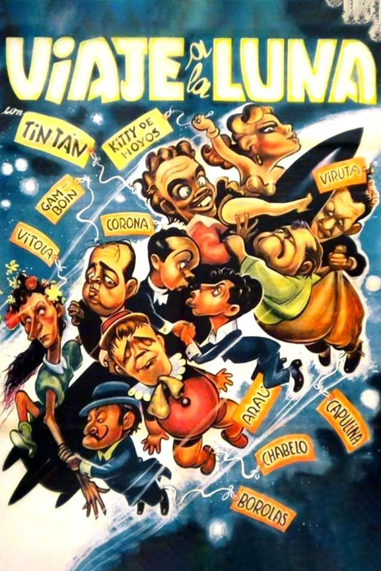 Trip to the Moon poster background