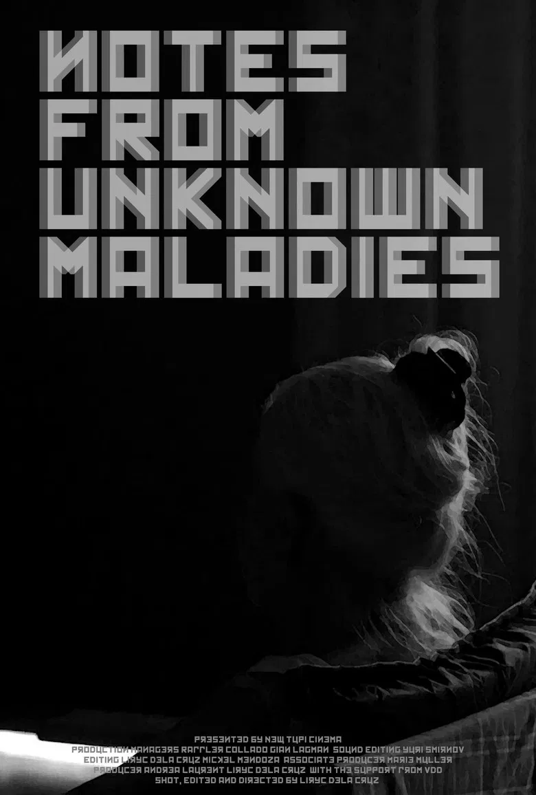 Notes from Unknown Maladies poster background
