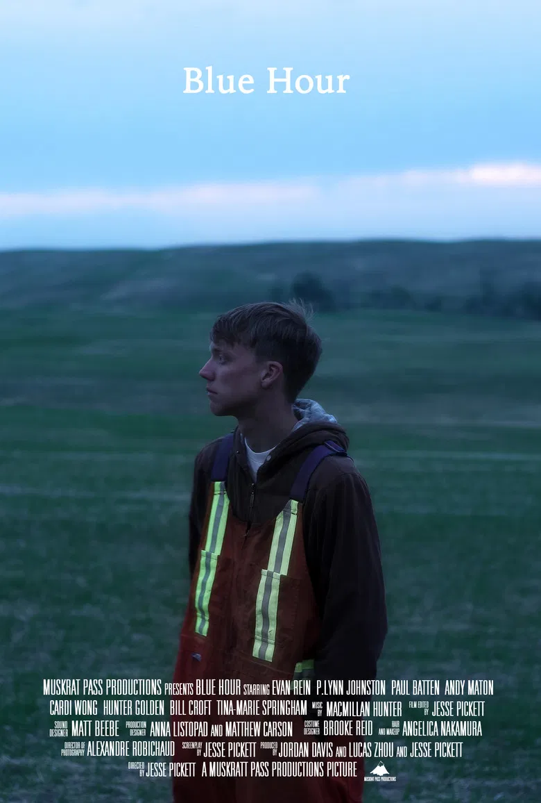 Blue Hour poster background