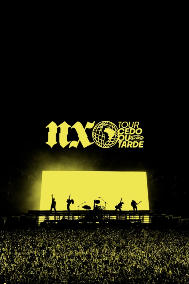 NX Zero - Tour Cedo Ou Tarde Ao Vivo poster background