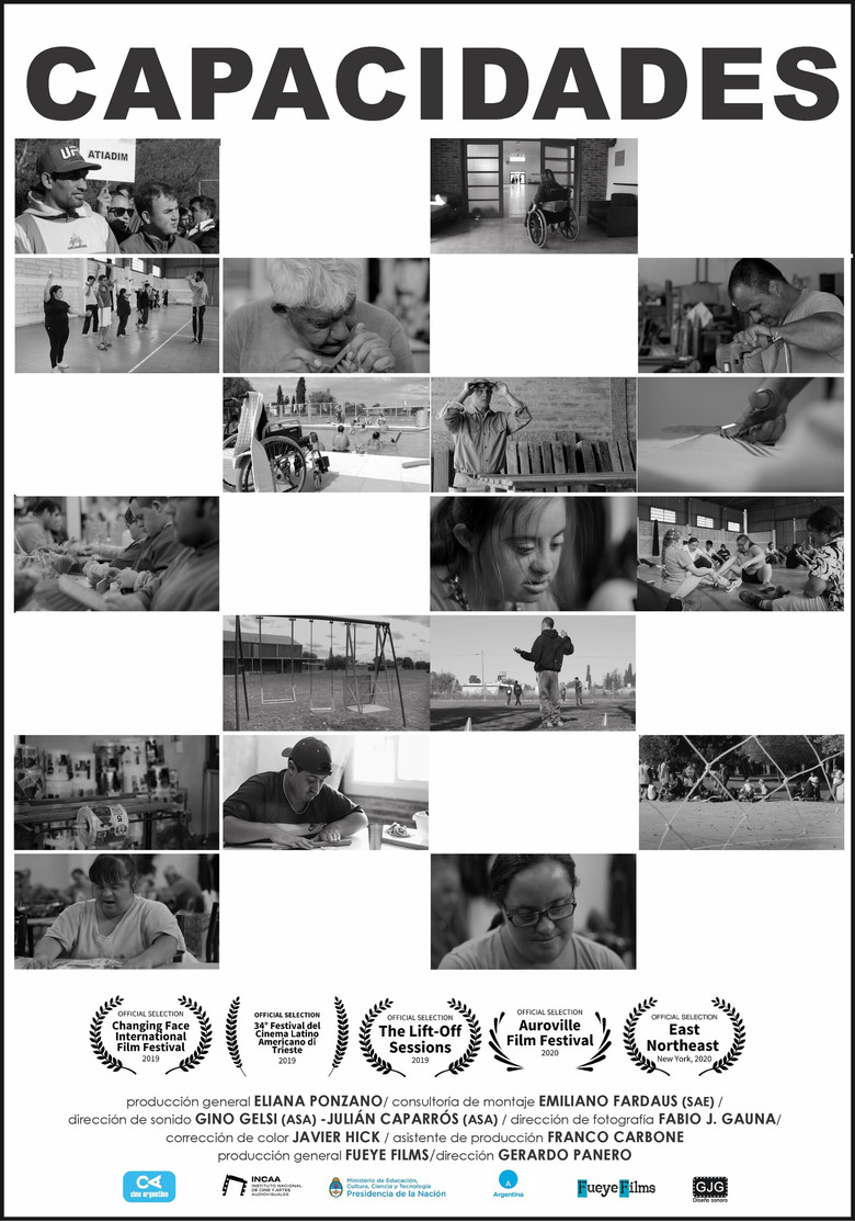 Capacidades poster background