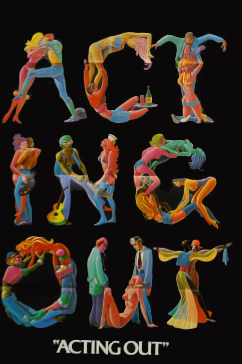 Acting Out poster background