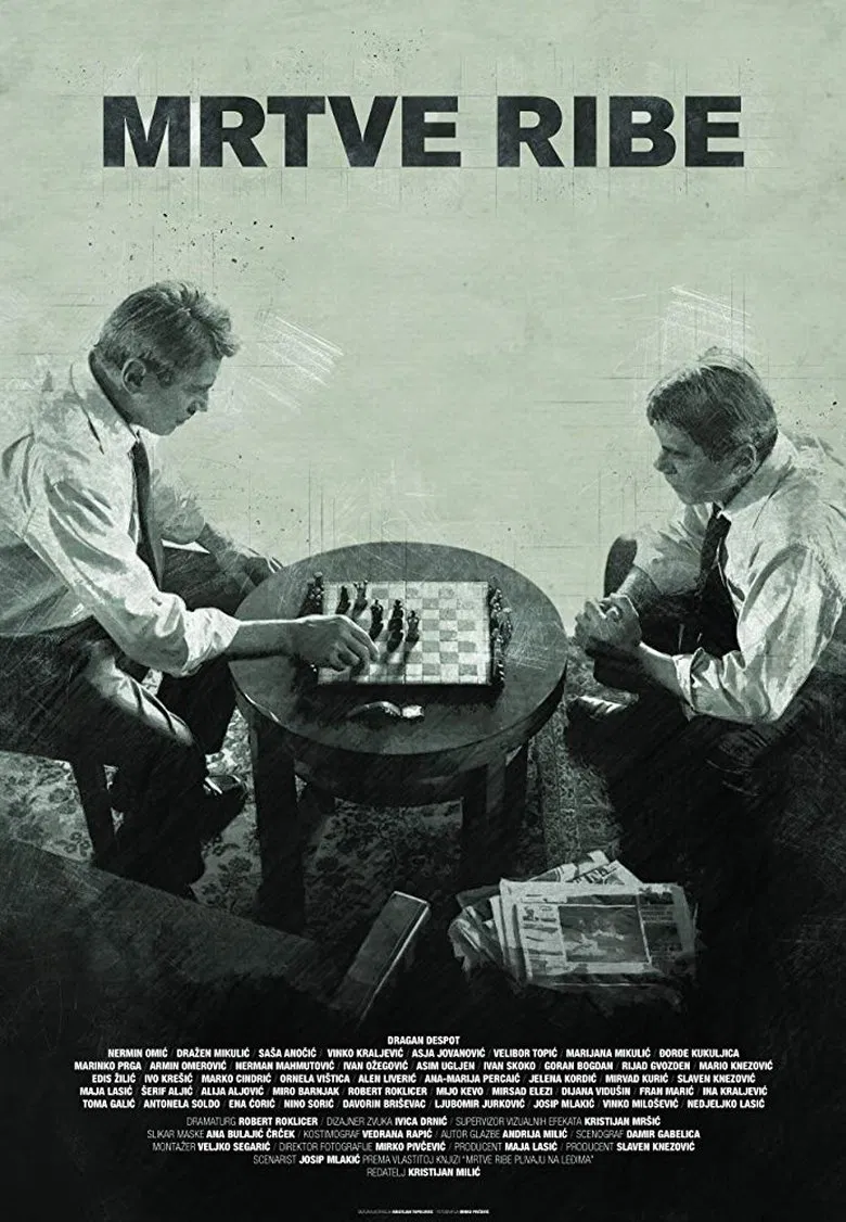 Dead Fish poster background