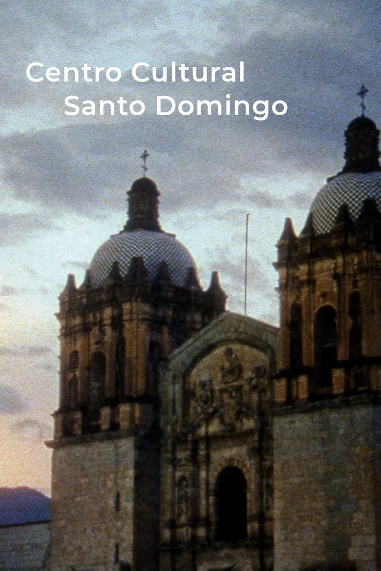Centro cultural Santo Domingo poster background