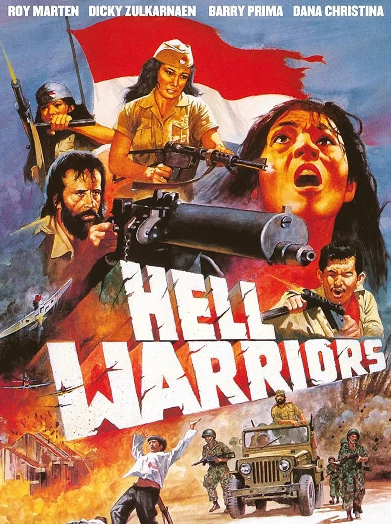 Hell Raiders poster background