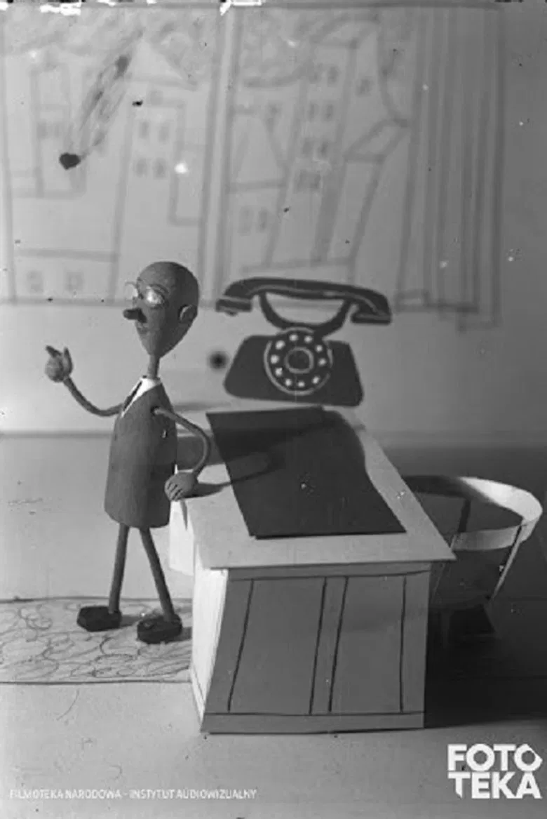 Pan Piórko śni poster background