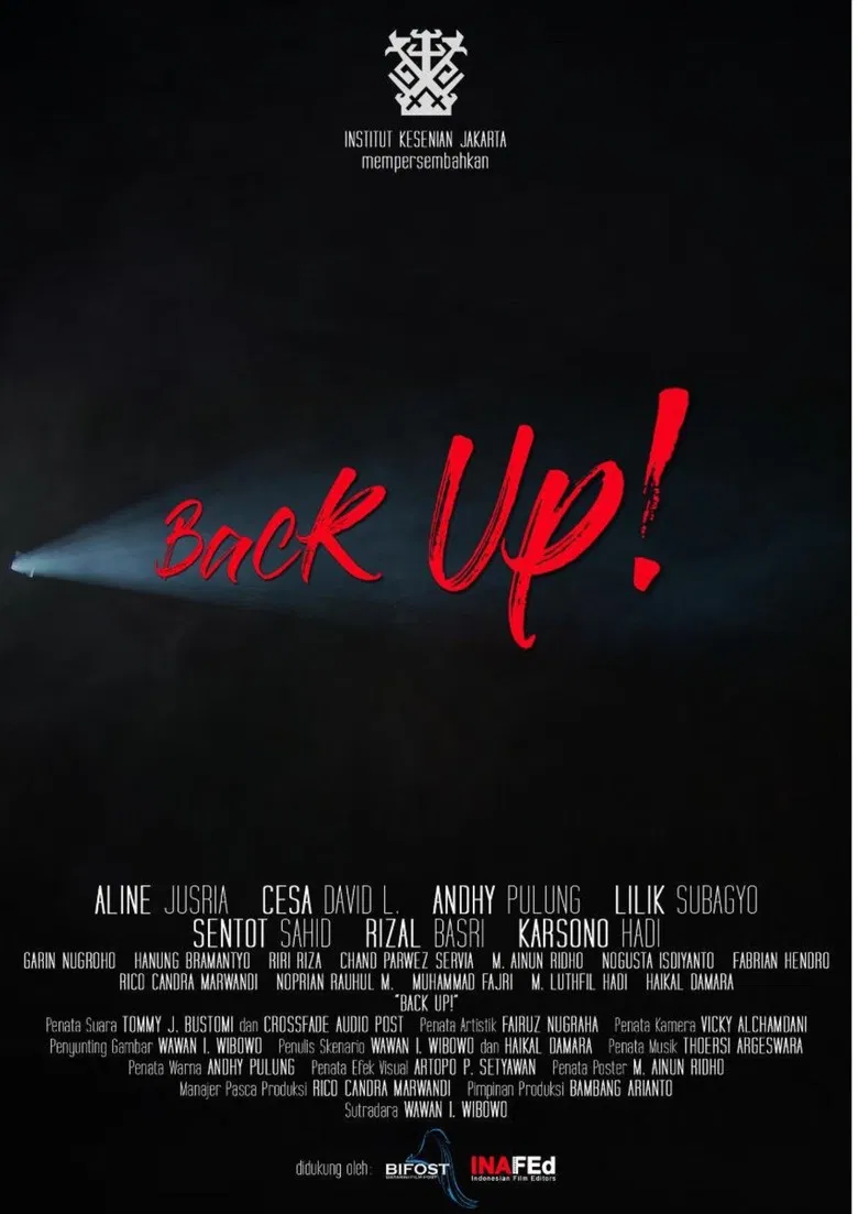 Back Up! poster background