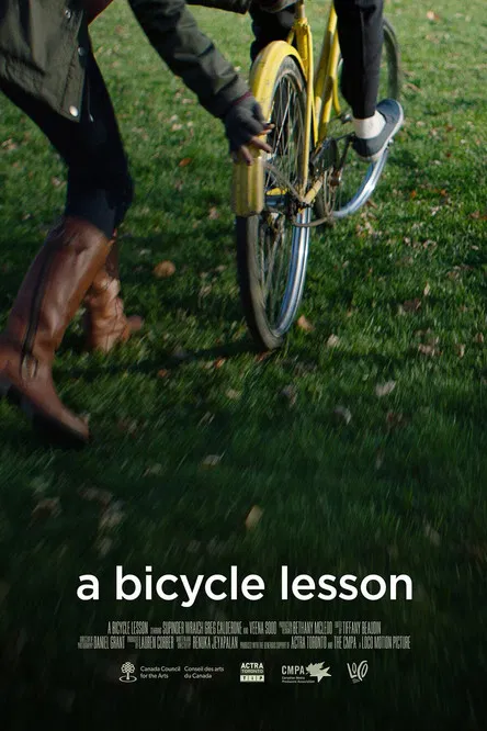 A Bicycle Lesson poster background