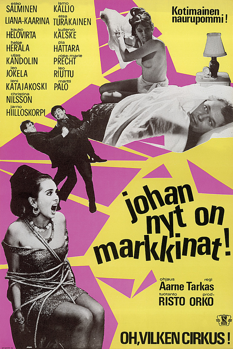 Johan nyt on markkinat! poster background
