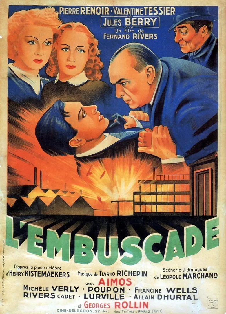 L'Embuscade poster background