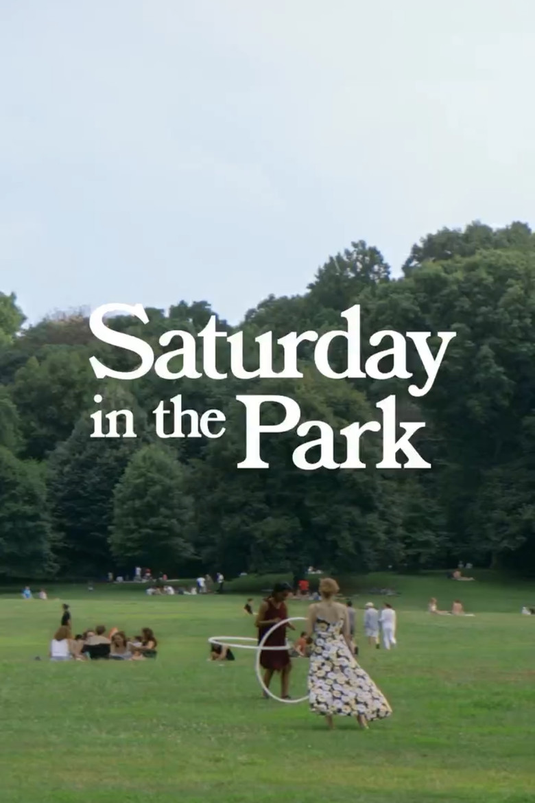 Saturday in the Park poster background