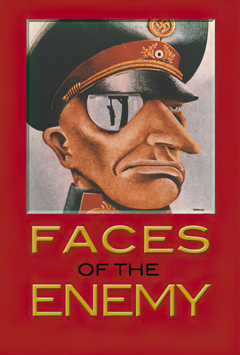 Faces of the Enemy: Justifying the Inhumanity of War poster background