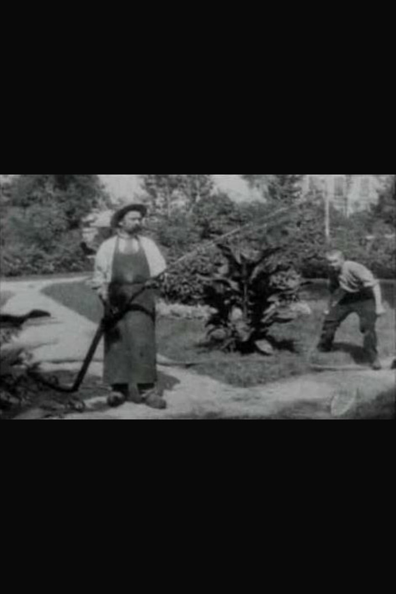 The Bad Boy and the Gardener poster background