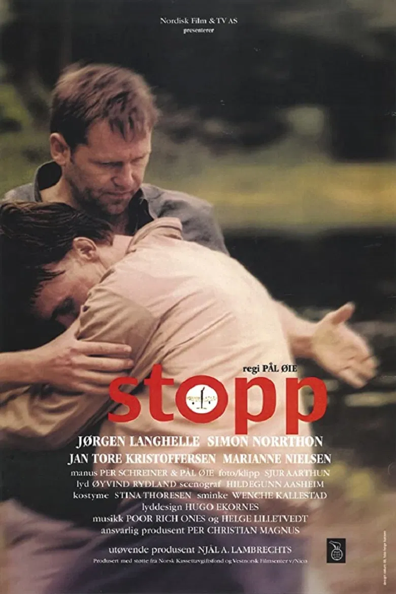 Stop poster background
