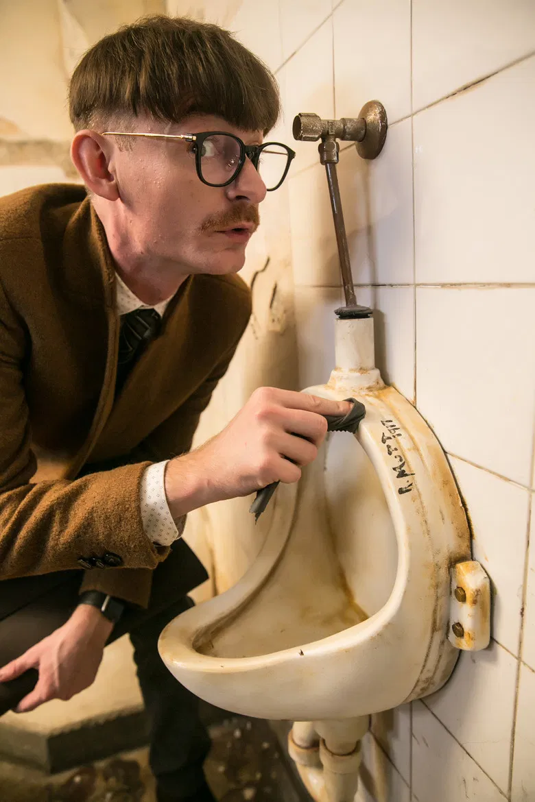 Fountain poster background