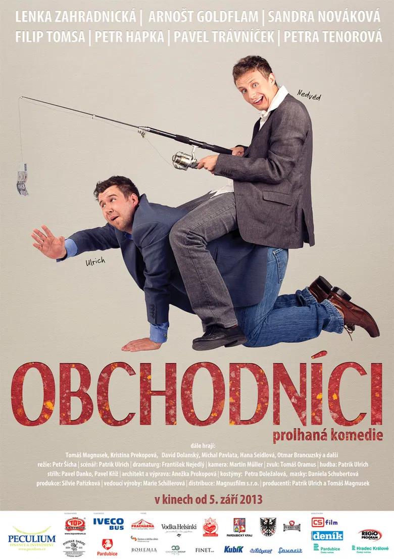 Obchodníci poster background