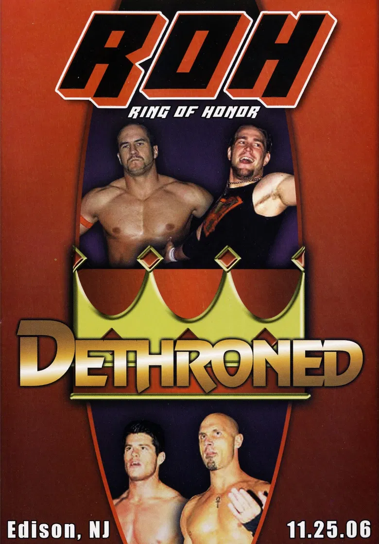ROH: Dethroned poster background