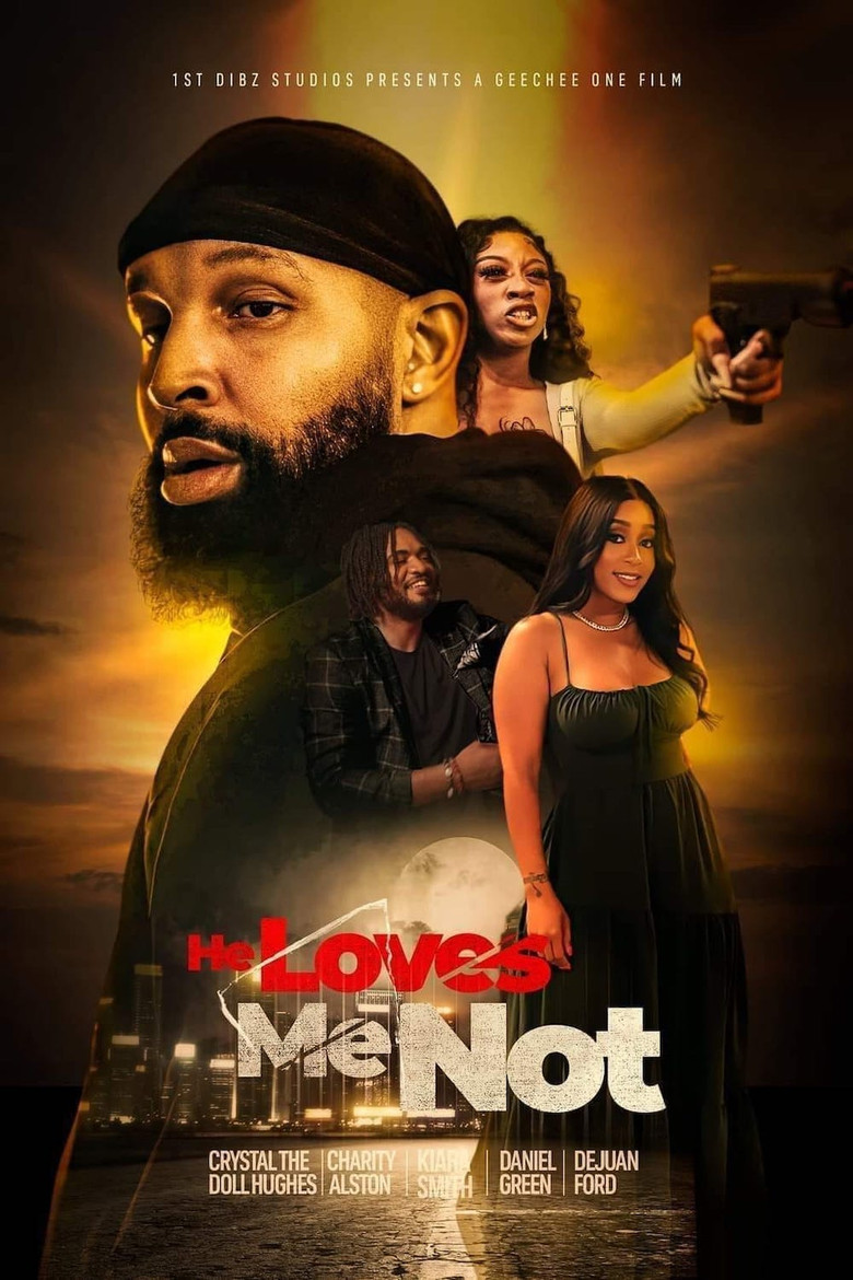 He Loves Me Not poster background