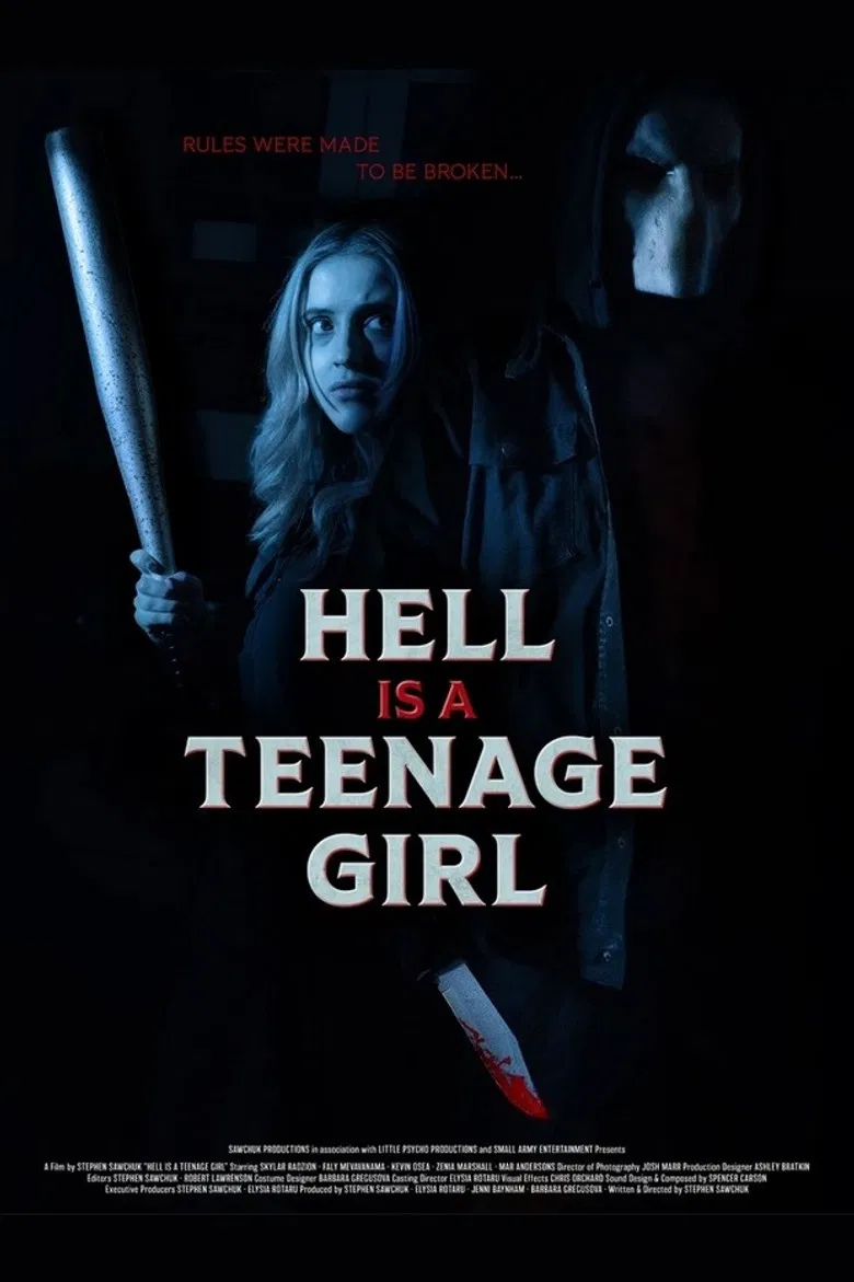 Hell Is a Teenage Girl poster background